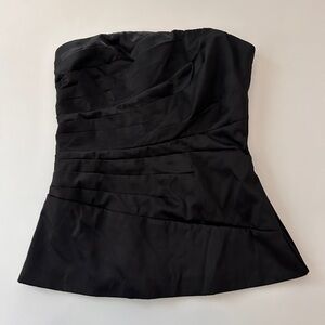 Dynamite Black Strapless corset top